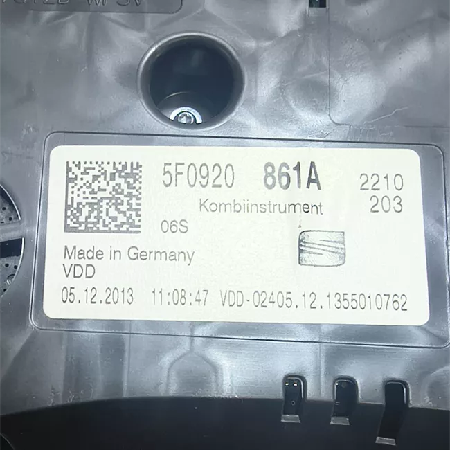 Quadro strumenti completo MY 2014/medium/260 Kmh