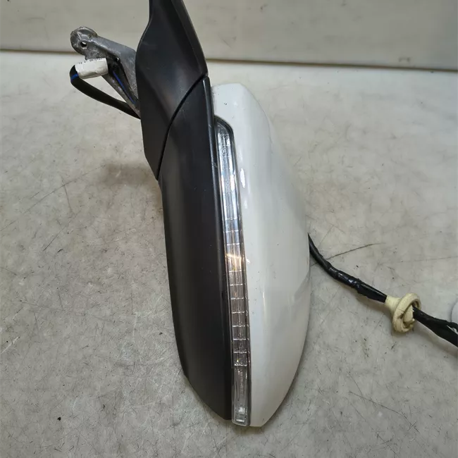 Retrovisore esterno regolazione elettrica sinistro Ripieghevole elettrico nero satinato