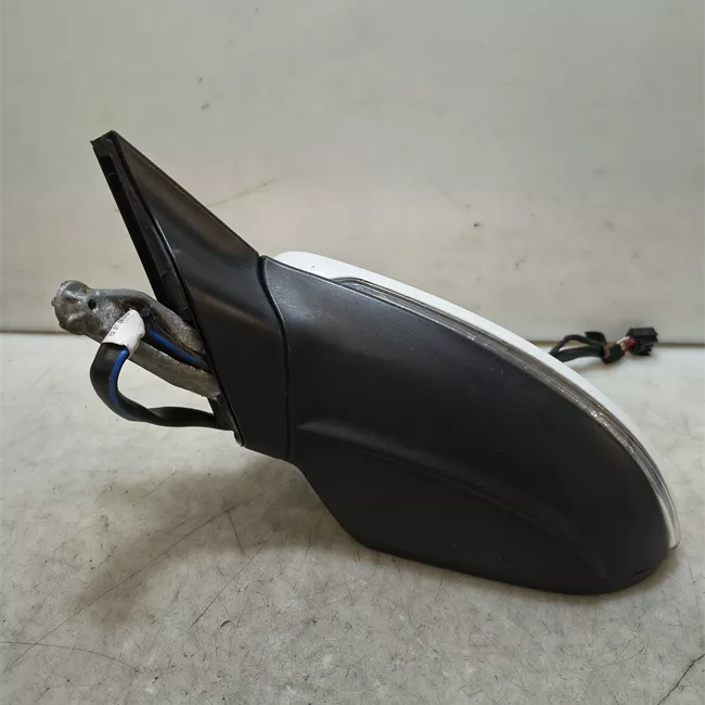 Retrovisore esterno regolazione elettrica sinistro Ripieghevole elettrico nero satinato