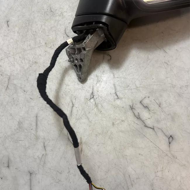 Retrovisore esterno regolazione elettrica destro ripieghevole elettrico nero satinato