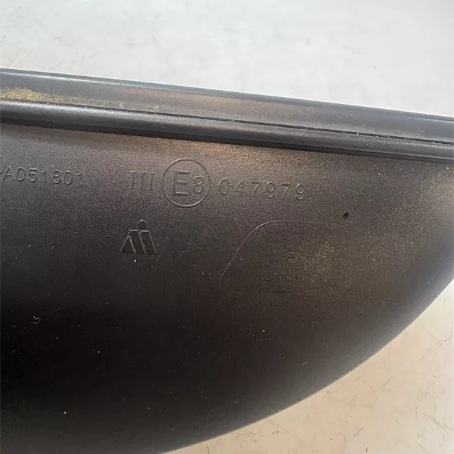 Retrovisore esterno regolazione elettrica destro ripieghevole elettrico nero satinato