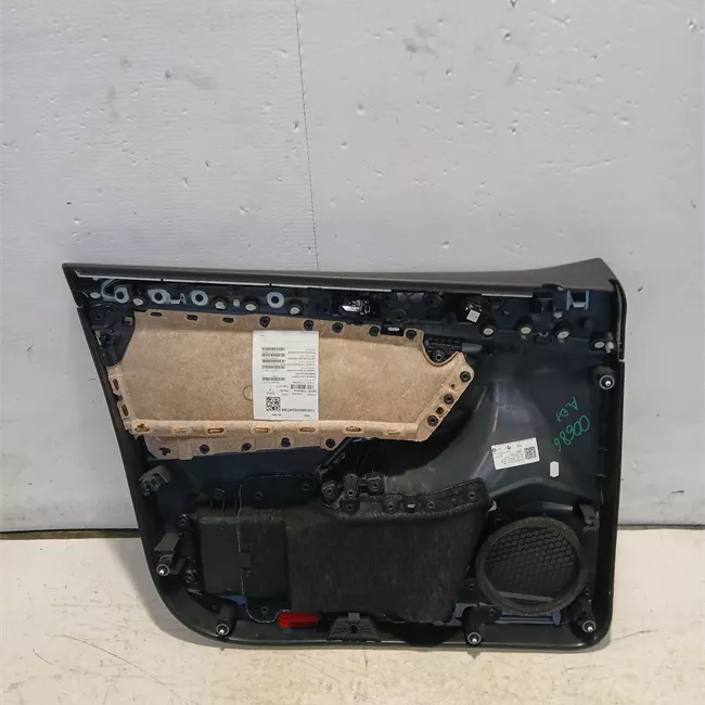Pannello interno porta anteriore destro Tessuto con easy close nero titanio