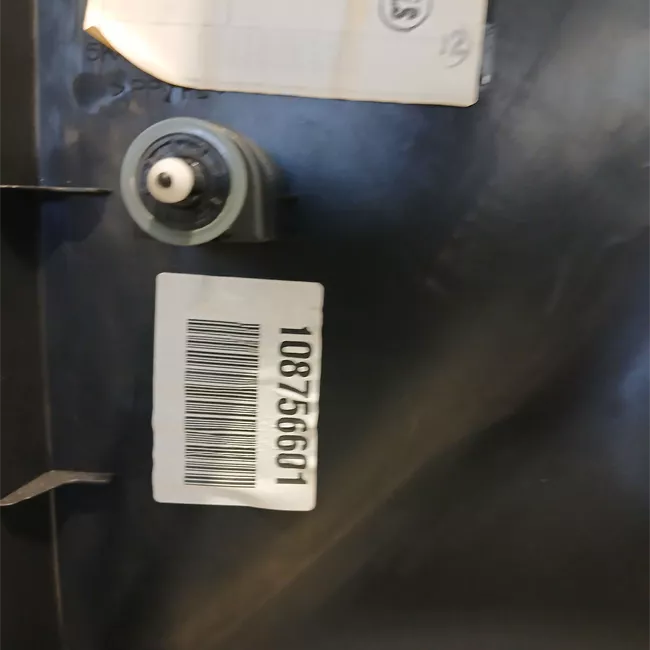Pannello interno porta anteriore sinistro Tessuto con inserti decor.vernumero nero titanio