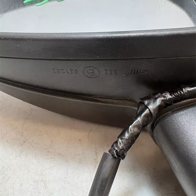Retrovisore esterno regolazione elettrica sinistro nero satinato
