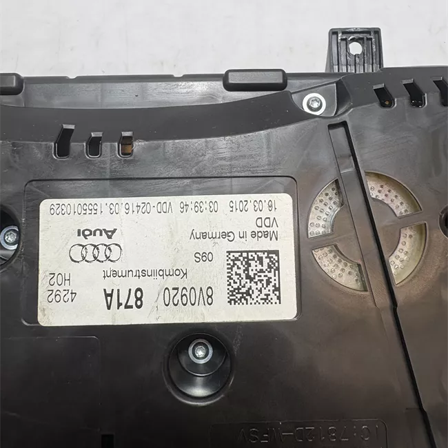 Quadro strumenti completo