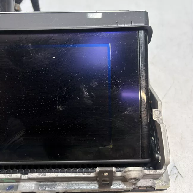 Display navigatore satellitare nero