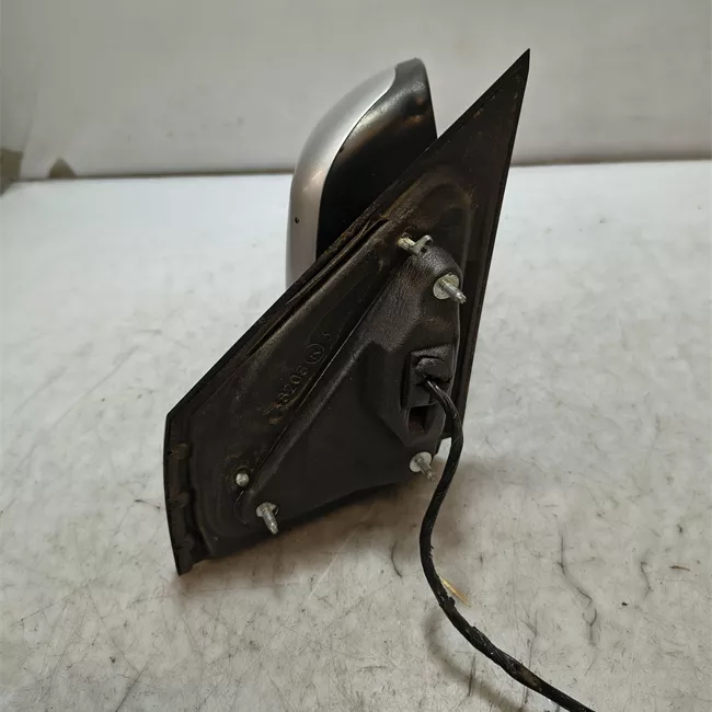 Retrovisore esterno regolazione elettrica destro con cristalli U Down argento