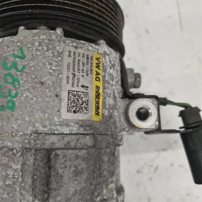 Compressore aria condizionata fluido refrig.R1234YF