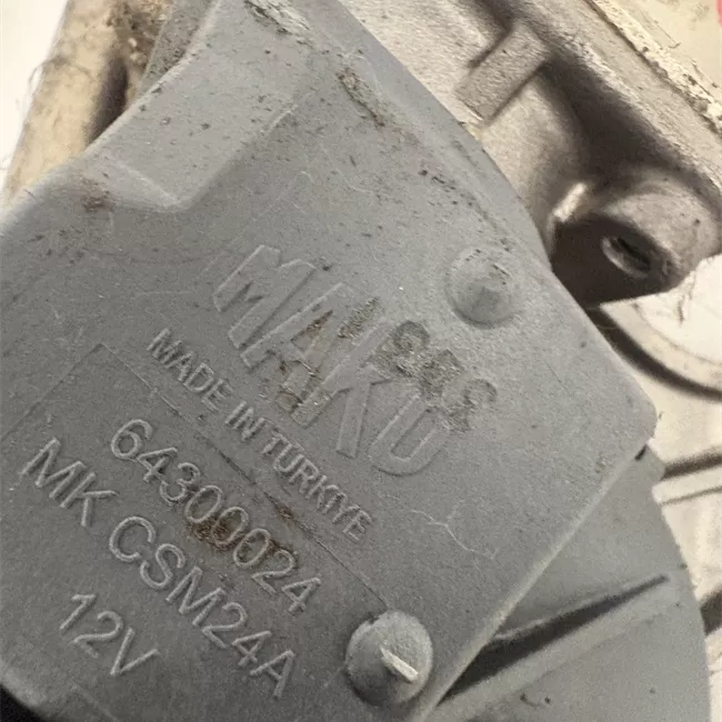 Meccanismo tergiparabrezza con motorino