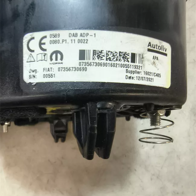 Dispositivo airbag lato guida