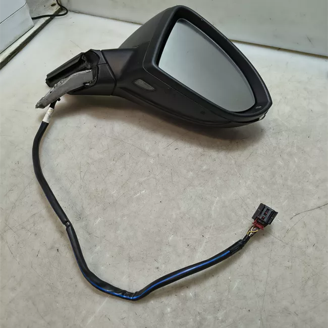 Retrovisore esterno regolazione elettrica destro Ripieghevole elettrico nero satinato