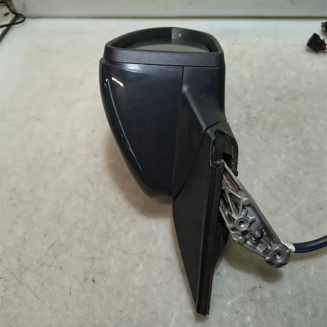 Retrovisore esterno regolazione elettrica destro Ripieghevole elettrico nero satinato