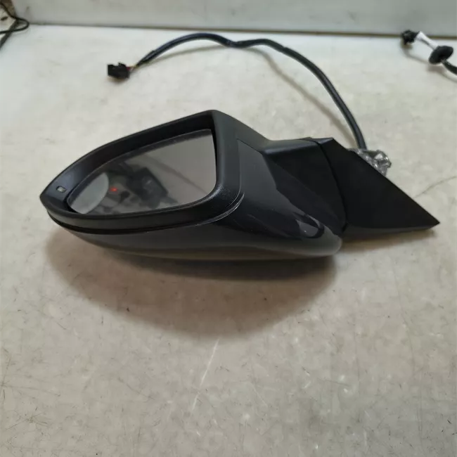 Retrovisore esterno regolazione elettrica destro Ripieghevole elettrico nero satinato
