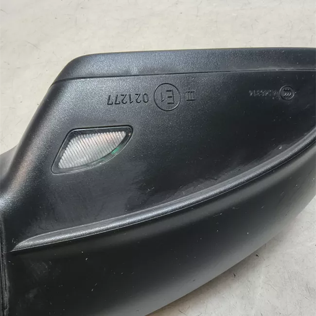 Retrovisore esterno regolazione elettrica destro Ripieghevole elettrico nero satinato