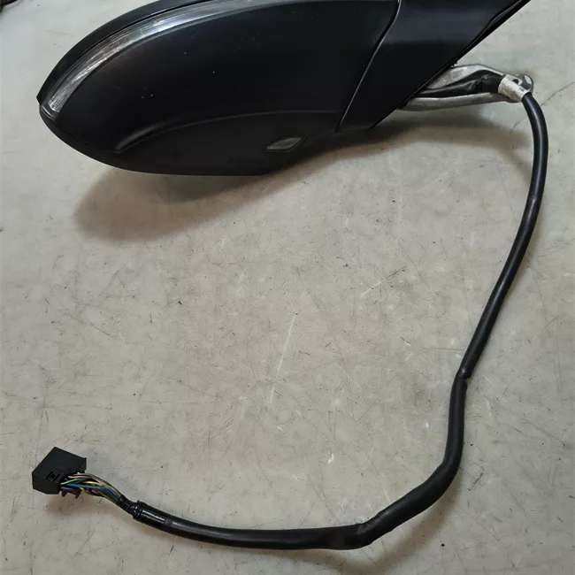 Retrovisore esterno regolazione elettrica destro Ripieghevole elettrico nero satinato