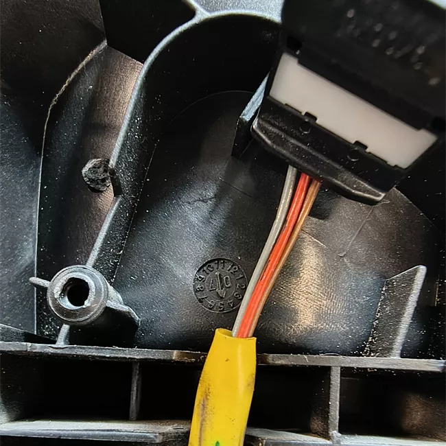 Retrovisore esterno regolazione elettrica destro