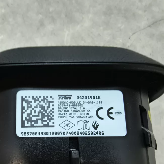 Dispositivo airbag lato guida