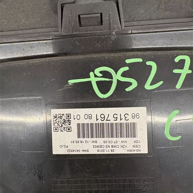 Quadro strumenti completo BT2