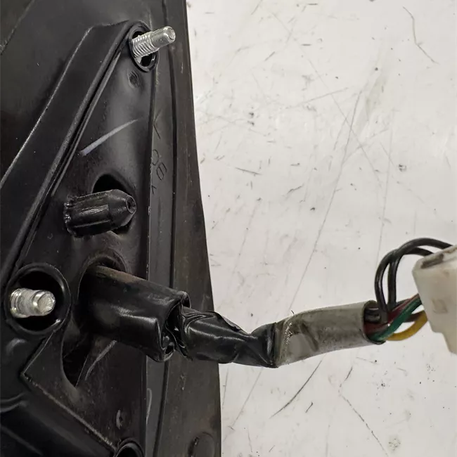 Retrovisore esterno regolazione elettrica sinistro bianco perla