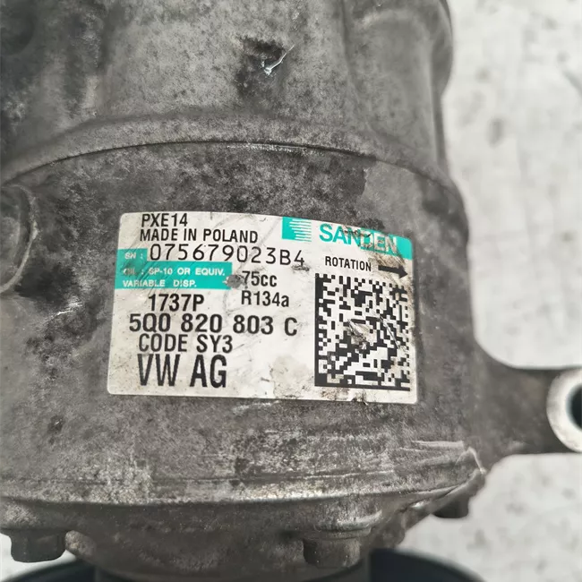 Compressore aria condizionata Fluido refrigerante R134A