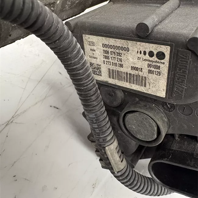 Scatola sterzo servoassistita elettronica acea/quantità emissioni co2