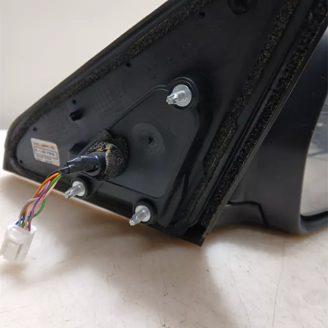 Retrovisore esterno regolazione elettrica sinistro con sensore angolo cieco bianco