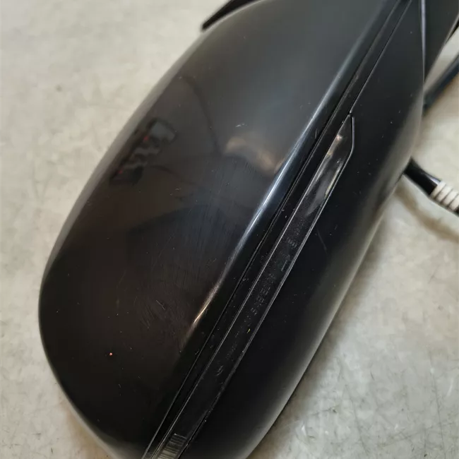 Retrovisore esterno regolazione elettrica destro Ripieghevole elettrico nero satinato