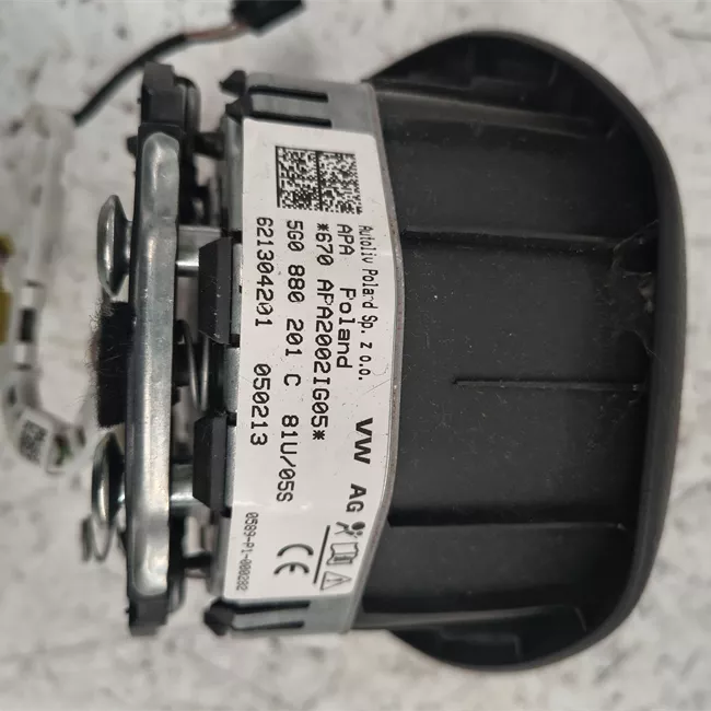 Dispositivo airbag lato guida nero titanio