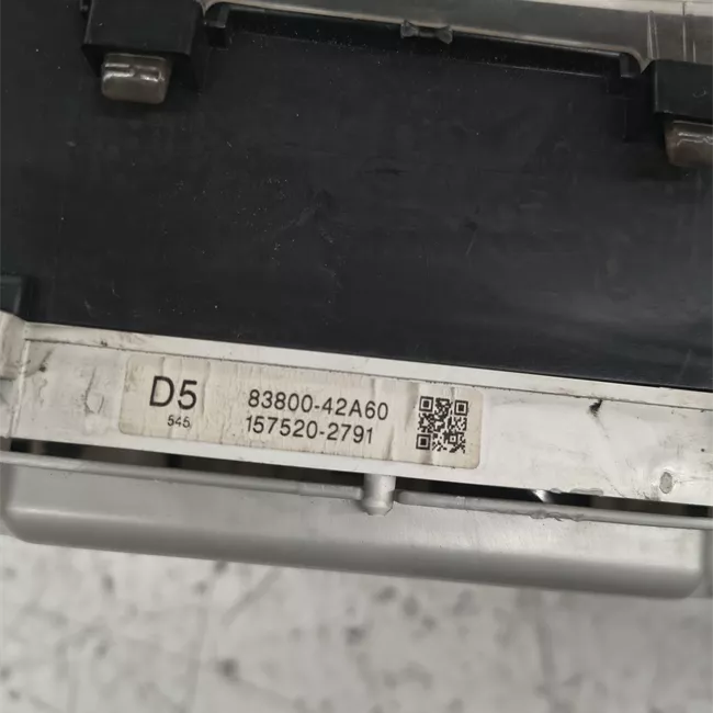Quadro strumenti completo