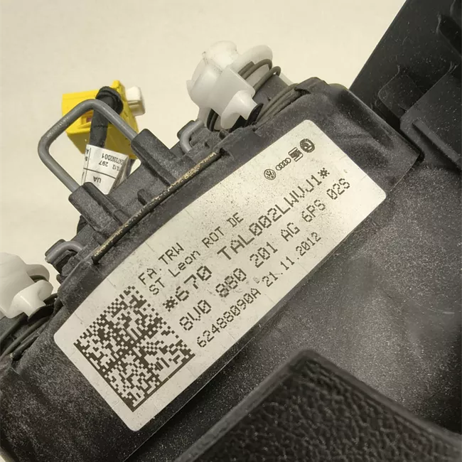 Dispositivo airbag lato guida volante pelle multifunzione/tiptronic nero