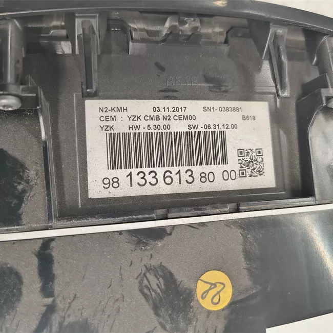 Quadro strumenti completo