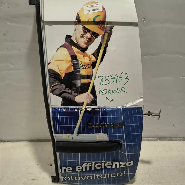 Porta carico posteriore a battente destra Vetrata
