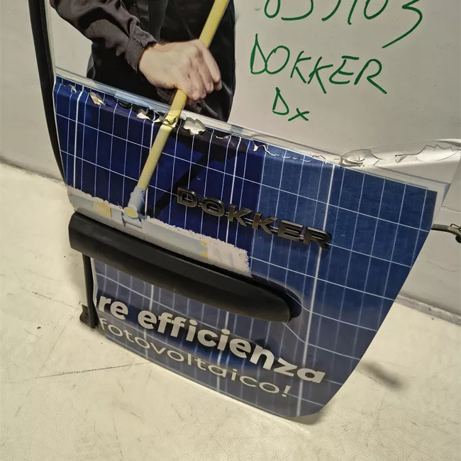 Porta carico posteriore a battente destra Vetrata