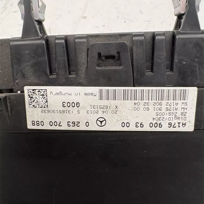 Quadro strumenti completo