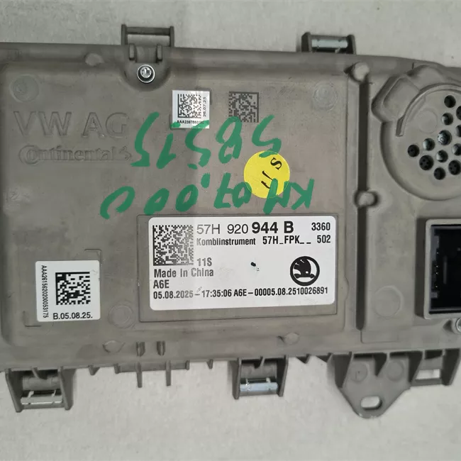 Quadro strumenti completo