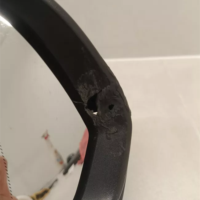Retrovisore esterno regolazione elettrica destro completo nero