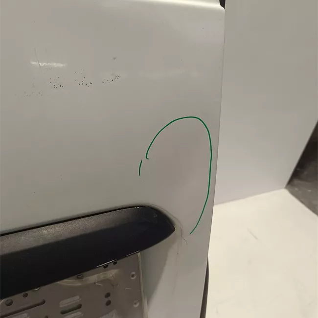 Porta carico posteriore a battente sinistra Lamierata apertura 180°