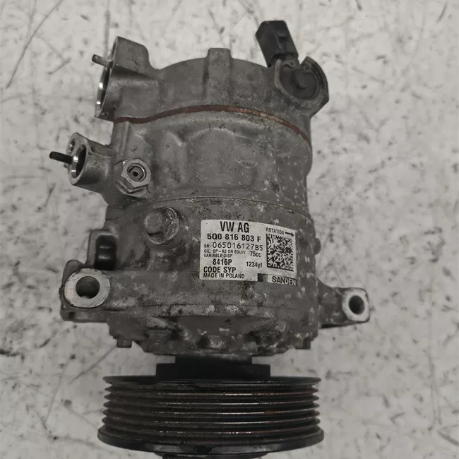 Compressore aria condizionata con liquido refrigerante R134a