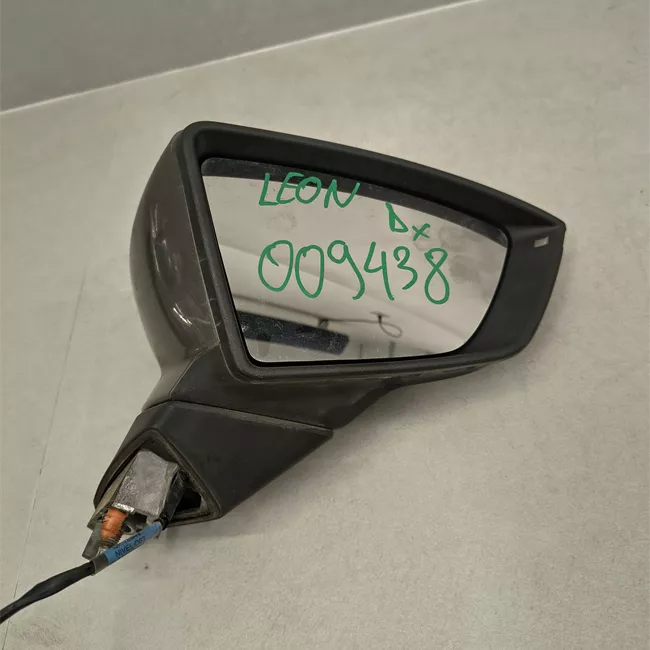 Retrovisore esterno regolazione elettrica destro nero satinato