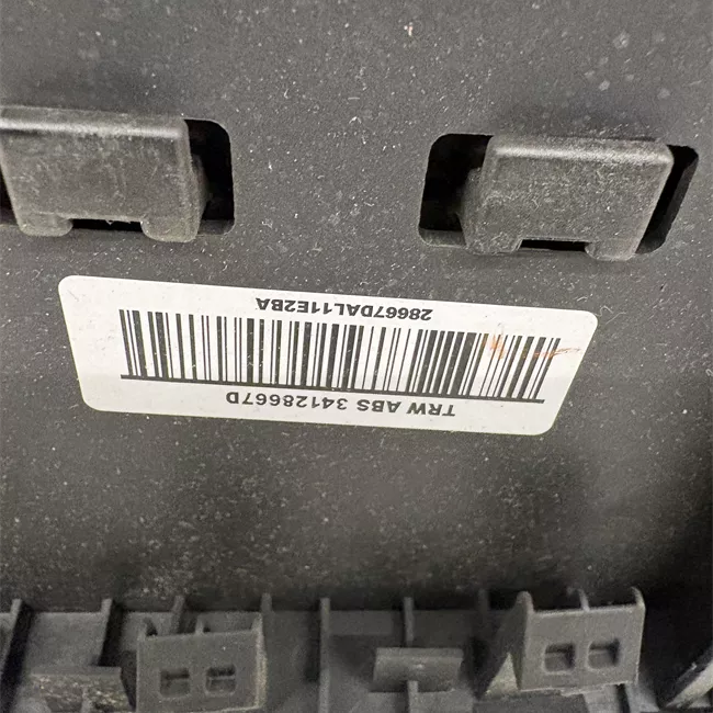 Dispositivo airbag lato passeggero nero