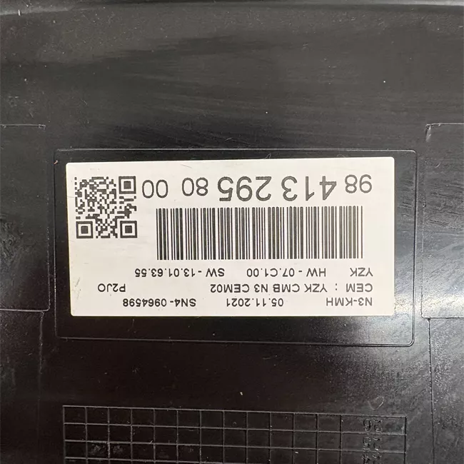 Quadro strumenti completo