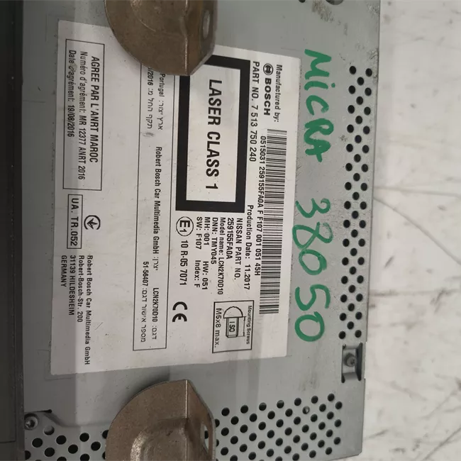 Display navigatore satellitare Acenta/Tekna navi/parcheggio assis