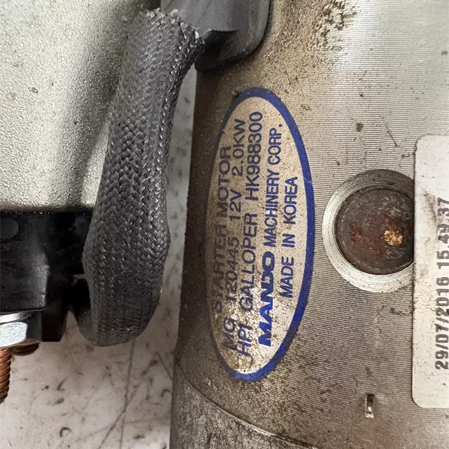 Motorino avviamento