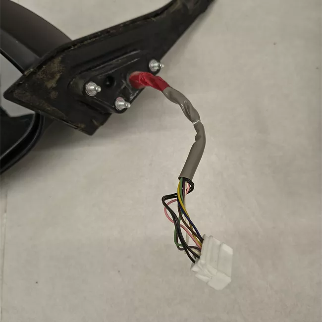 Retrovisore esterno regolazione elettrica sinistro argento metallizzato