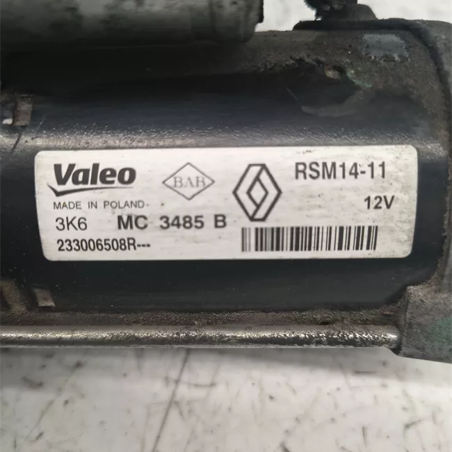 Motorino avviamento VALEO Punz.=RSM14-11 m.180117>