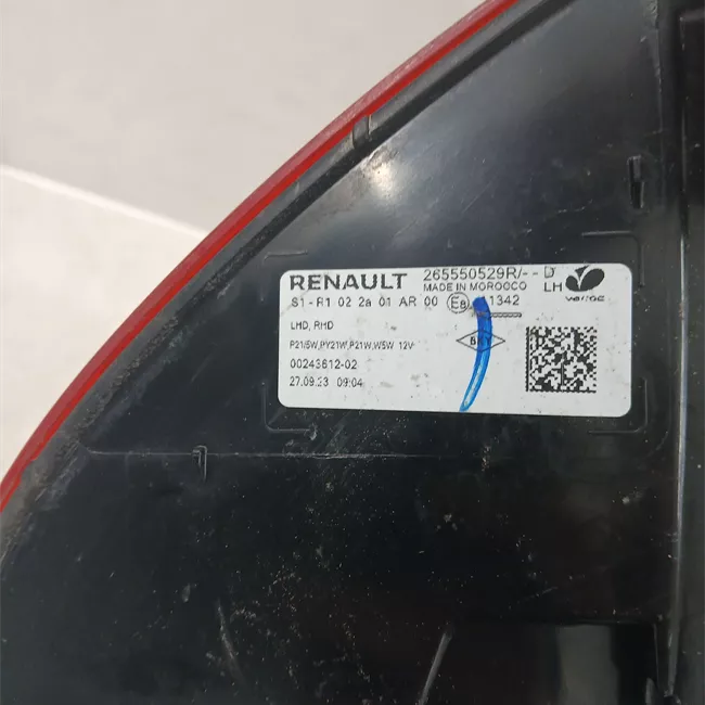 Fanale posteriore sinistro